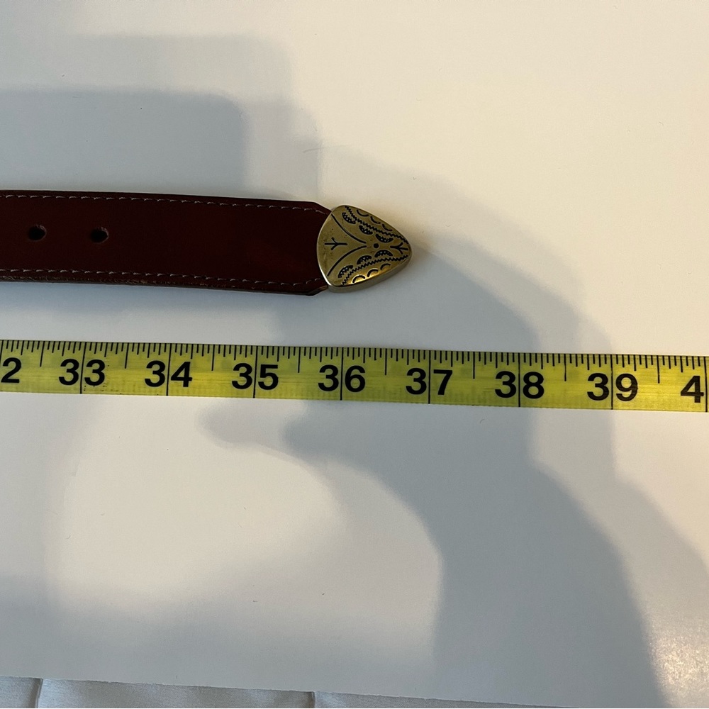 Multi-Color Leather Brighton Belt - image 4